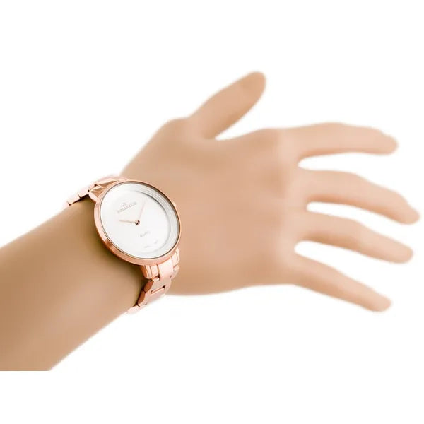 Jordan Kerr női karóra – rózsaarany fém, 36 mm kvarc, antiallergén