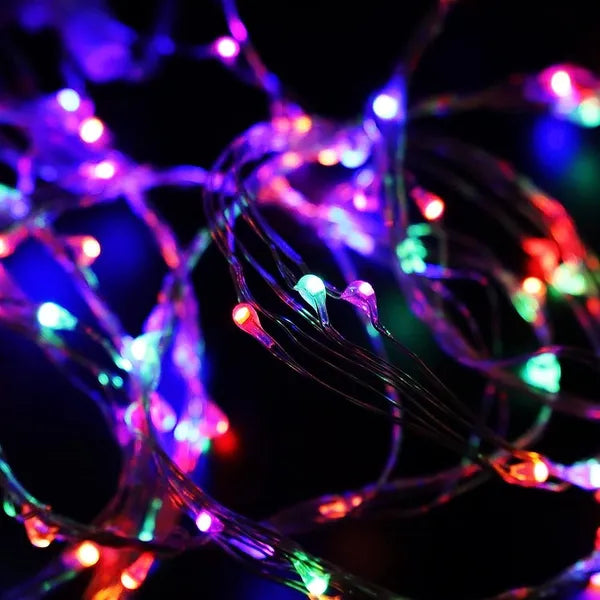 200 LED-es színes fényfüggöny, USB, 3×2 m, távirányító, IP44