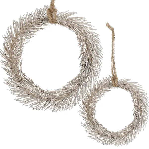 Karácsonyi akasztós díszgömb, 10 cm, barna-zöld-ezüst, műanyag