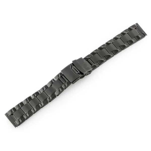 Pacific M1 rozsdamentes acél óraszíj, fekete PVD, 20 mm