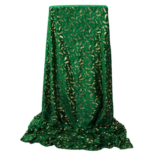 Plüss takaró 150×200 cm, üvegzöld-arany, 100% poliészter
