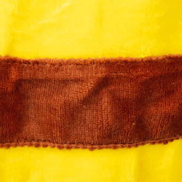Pikachu mintás kigurumi pizsama kapucnival, L méret, poliészter