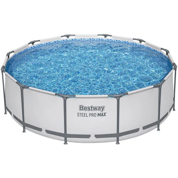 Bestway fémvázas kerti medence szett 366×100 cm, szűrőszivattyúval, létrával