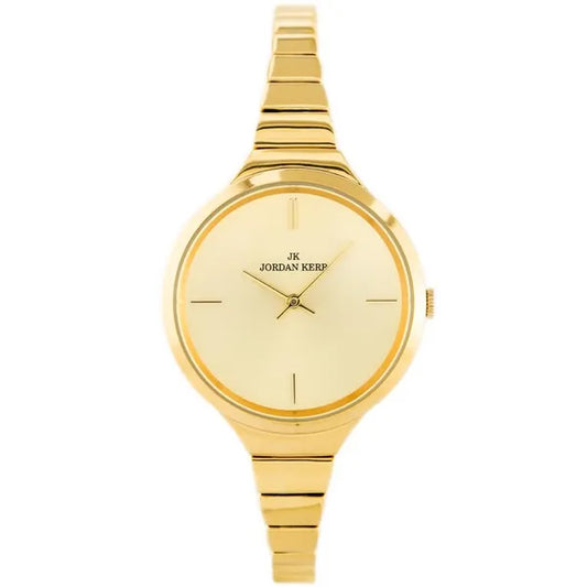 Arany női karóra Miyota kvarc szerkezettel, fém szíj, 34 mm