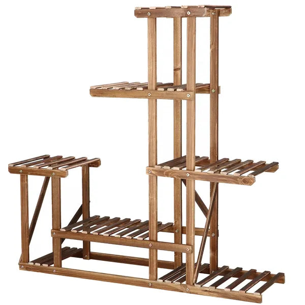 Springos fa virágtartó 6 szintes 95x95x25 cm