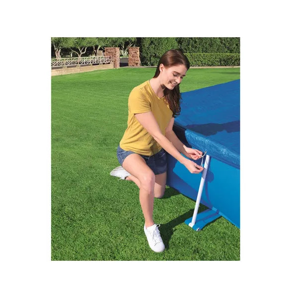 Bestway téglalap medence takaróponyva 259x170 cm, PE, kék