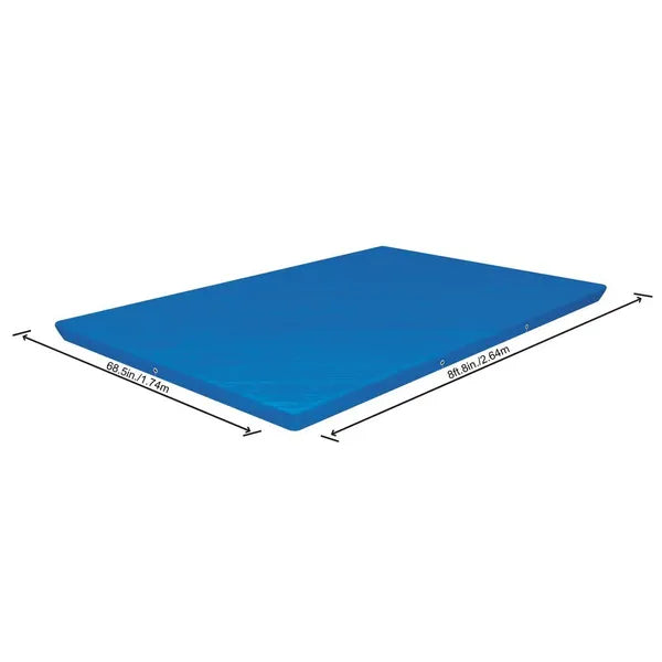 Bestway téglalap medence takaróponyva 259x170 cm, PE, kék