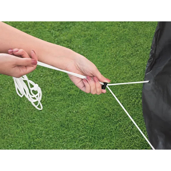 Vízlepergető medencetakaró Bestway Steel Pro vázas 427 cm, fekete