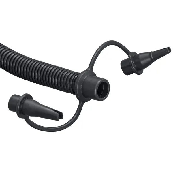 Bestway kétirányú kézipumpa, 37 cm, tömlővel és 3 szelepadapterrel