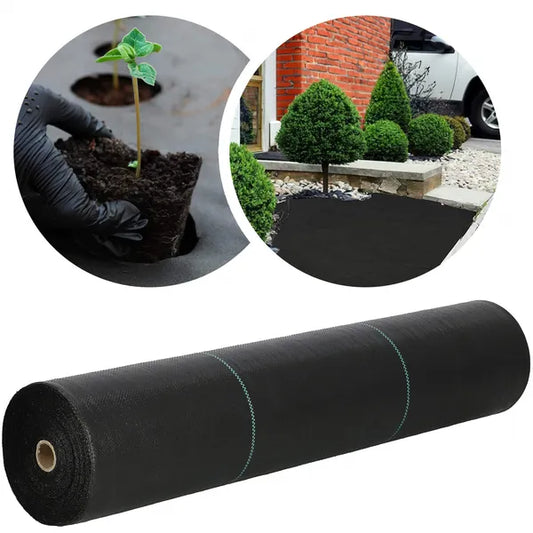 Gyomgátló agrofólia 90 g/m² UV, polipropilén, 1,1×10 m, fekete