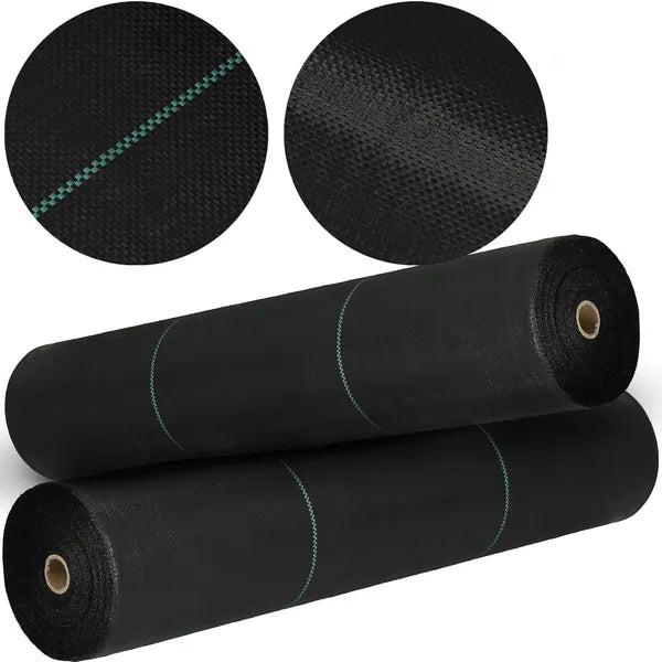Gyomgátló agrofólia 90 g/m² UV, polipropilén, 1,1×10 m, fekete