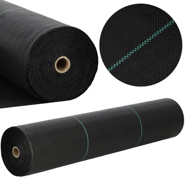 Gyomgátló agrofólia 90 g/m² UV, polipropilén, 1,1×10 m, fekete