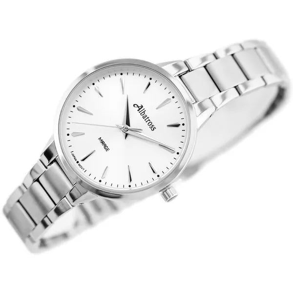 Albatross Mirage ABBC05 női karóra ezüst, rozsdamentes acél szíj 32 mm