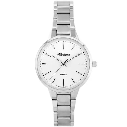 Albatross Mirage ABBC05 női karóra ezüst, rozsdamentes acél szíj 32 mm