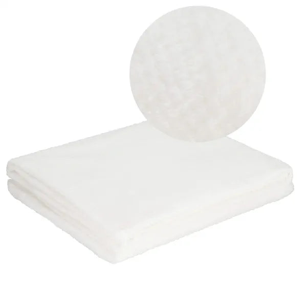 Puha fehér plüss poliészter takaró 200×220 cm, 250 g/m²