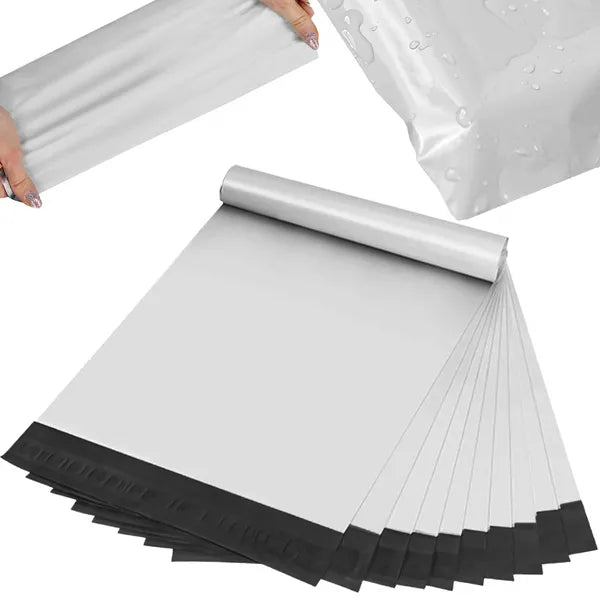 Önzáró futártasak készlet 50×55 cm (+5 cm ragasztófül), 50 db, szürke
