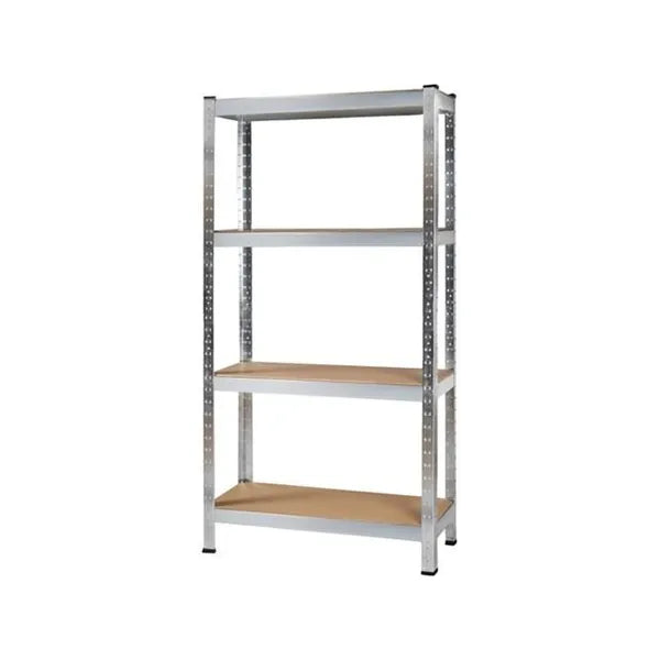 Fém raktári állvány 4 polccal 150x75x30 cm, 540 kg teherbírás