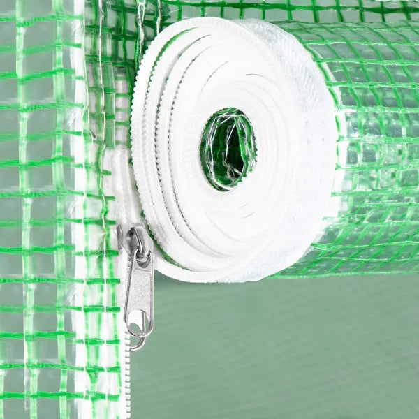 Kerti fólia alagút takaró 3×2×2 m, 140 g/m² PE, UV4, 6 ablak