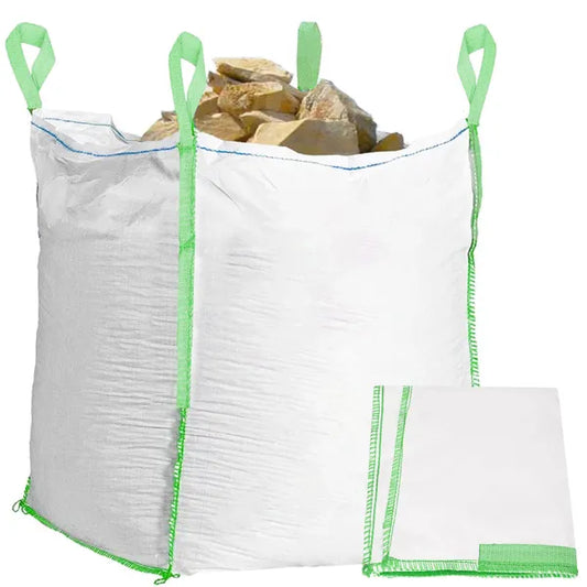 Ipari Big Bag zsák 1000 l, 1000 kg teherbírás, 90×90×120 cm, 4 fül