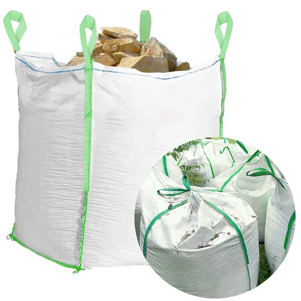 Ipari Big Bag zsák 1000 l, 1000 kg teherbírás, 90×90×120 cm, 4 fül