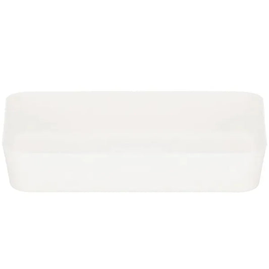 Springos® krémszínű tároló 26x18x4,5 cm