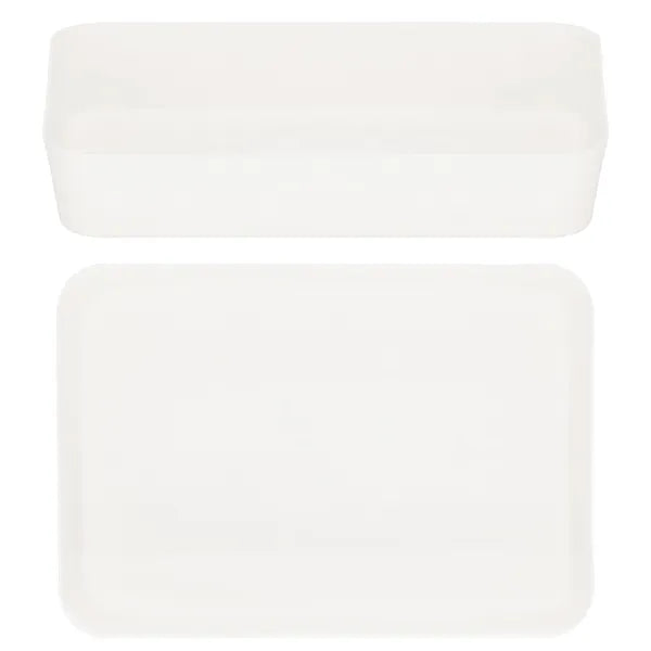 Springos® krémszínű tároló 26x18x4,5 cm