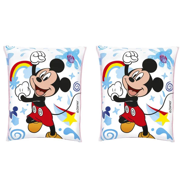 Mickey Mouse felfújható úszókarúszó gyerekeknek 3-6 év (19-30 kg) 23×15 cm