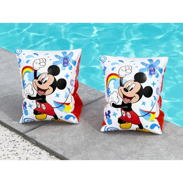 Mickey Mouse felfújható úszókarúszó gyerekeknek 3-6 év (19-30 kg) 23×15 cm