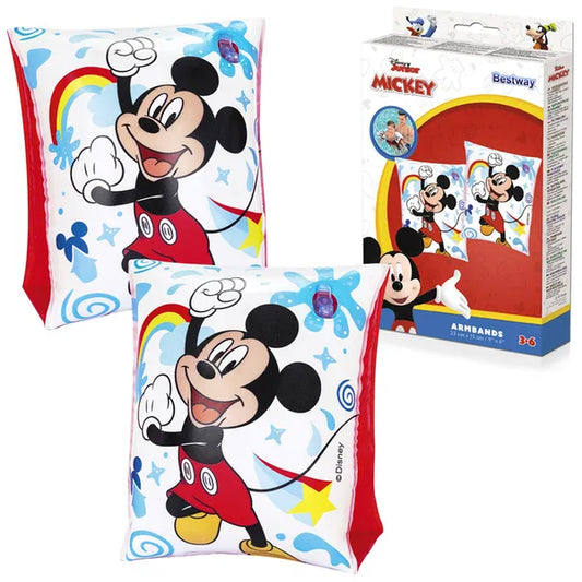 Mickey Mouse felfújható úszókarúszó gyerekeknek 3-6 év (19-30 kg) 23×15 cm