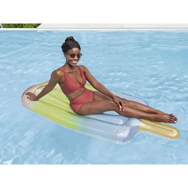 Bestway színes felfújható jégkrém strandmatrac, 185×89 cm, 90 kg