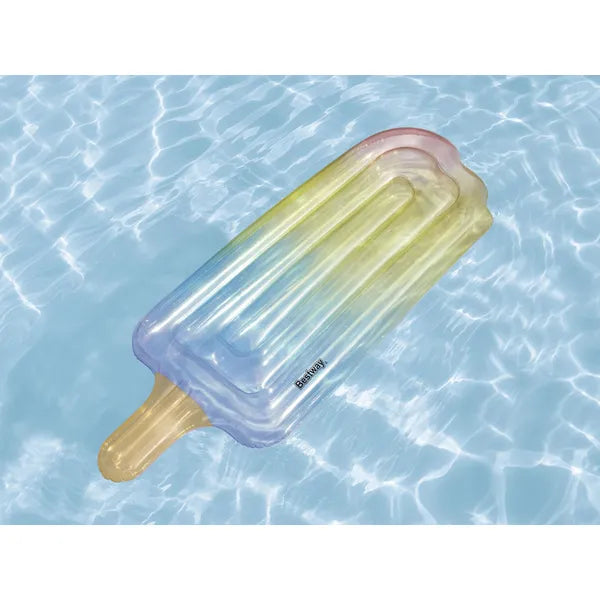 Bestway színes felfújható jégkrém strandmatrac, 185×89 cm, 90 kg