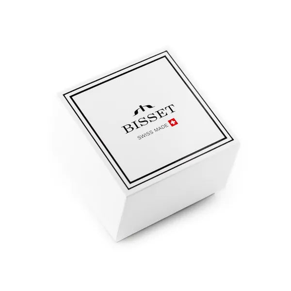 Női karóra – rozsdamentes acél, quartz, 38 mm, ezüst-kék számlap