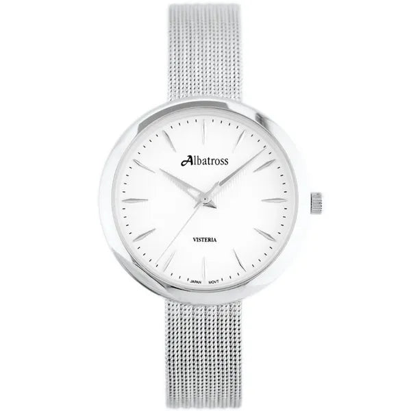 Albatross ABBC20 női karóra ezüst színű, acél szíj, 31 mm