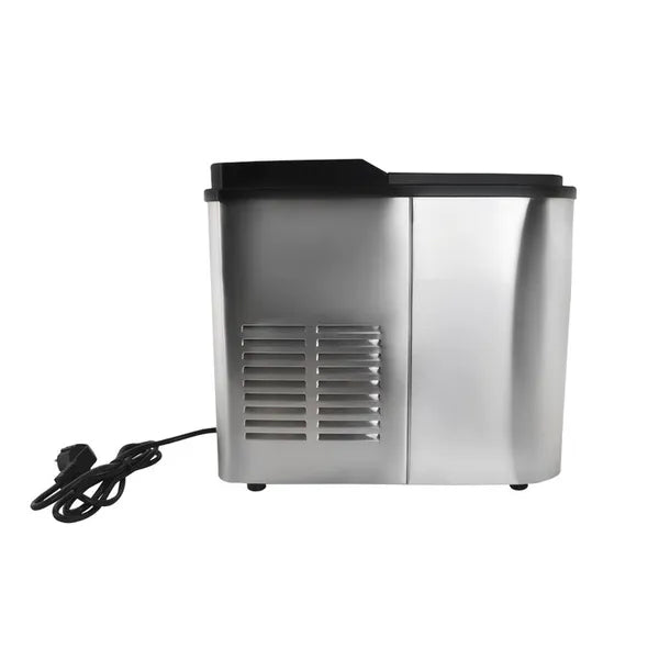 Pult feletti jégkészítő gép, 12 kg/nap, 3 méretű kocka, öntisztító LCD