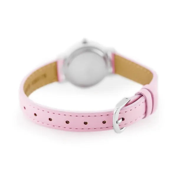 Casio LQ-139L-4B1 női karóra rózsaszín bőrszíj, WR30, kvarc