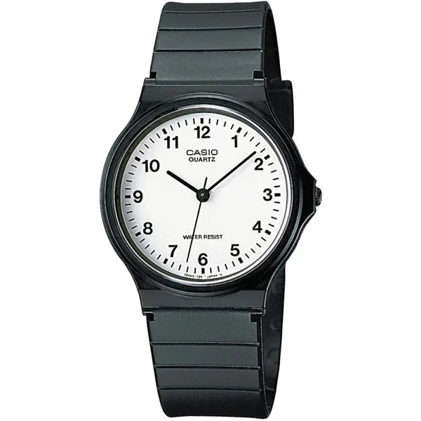 Casio MQ-24-7B uniszex karóra, quartz, WR30, fekete pánt + díszdoboz