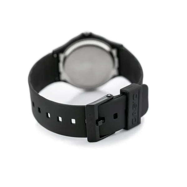 Casio MQ-24-7B uniszex karóra, quartz, WR30, fekete pánt + díszdoboz