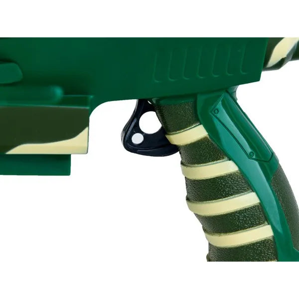 Blaster játék pisztoly 37 cm, gumilövedék + 3 repülő korong