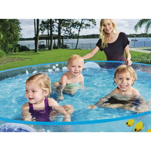 Gyermek felfújódó peremű medence, 183×38 cm, 946 l – Bestway 55030