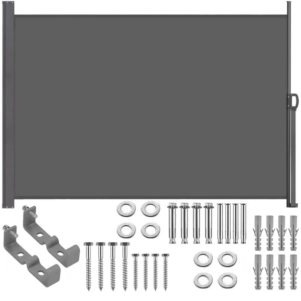 Springos® grafit oldalfal 300x160 cm