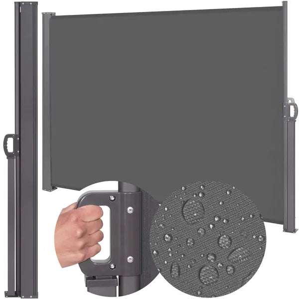 Springos® oldalfal napellenző 250x160cm grafit