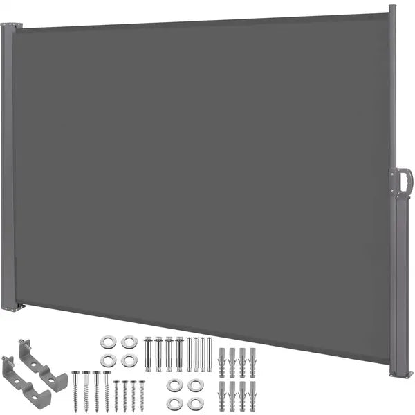 Springos® oldalfal napellenző 250x160cm grafit