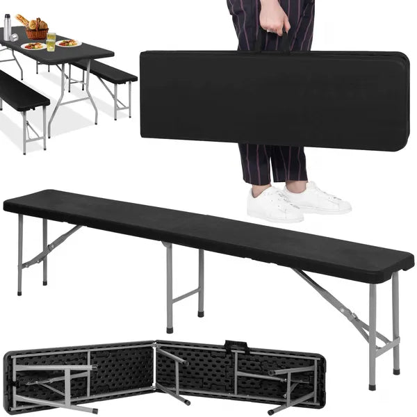 Összecsukható catering pad 183×30×44 cm, HDPE, 150 kg teherbírás