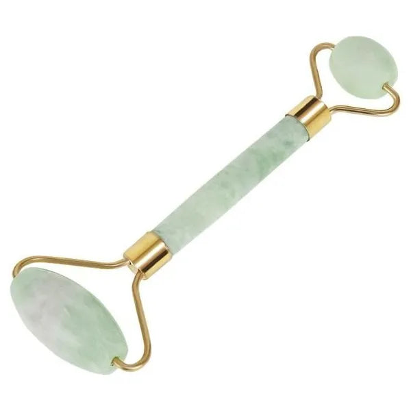 Jadeit arcmasszírozó roller 14×5 cm – fiatalító kő görgő