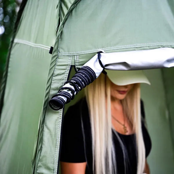 Springos zöld pop-up öltözősátor 120×120×190 cm, vízálló UV