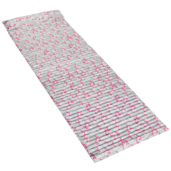 Springos® flamingó strandmatrac 60x180cm párnával