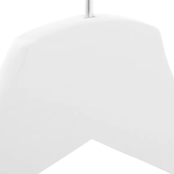 Springos fehér fa vállfa 3 db - 43 cm