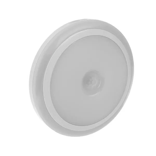 LED éjszakai fény mozgás- és fényérzékelővel, elemes, hidegfehér 50 lm