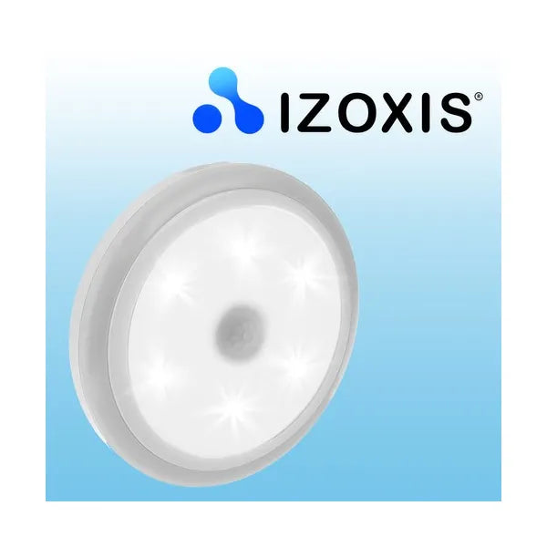 LED éjszakai fény mozgás- és fényérzékelővel, elemes, hidegfehér 50 lm