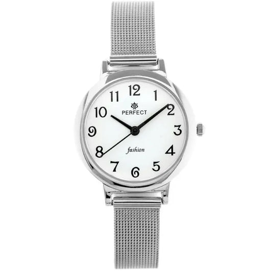 Perfect F103-1 női ezüst kvarc karóra, 32 mm tok, WR30, díszdobozzal
